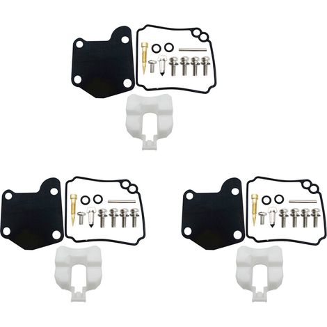 Reparatursatz für 3X 63V-W0093-00 Bootsmotorvergaser, geeignet für 9,9 PS/15 PS Zweitakt-Außenbordmotoren.