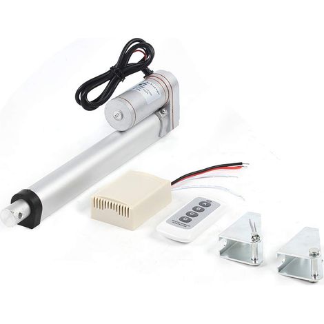 Gojoy – Actionneur linéaire 900N 12V avec télécommande – Moteur haute performance – Longueur de course 200 mm – Protection IP54