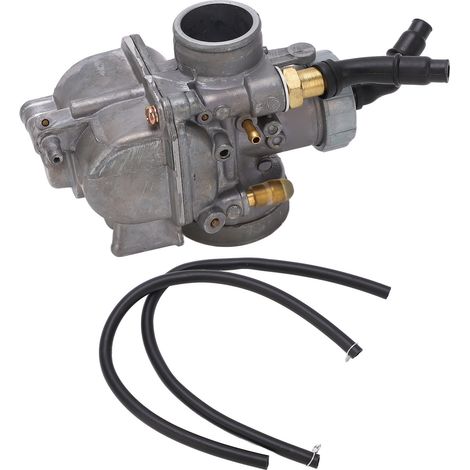 Carburador de 24 mm para motocicletas de 50-100 cc con 2 mangueras – metálico – chiclé principal de 120 (1/5)