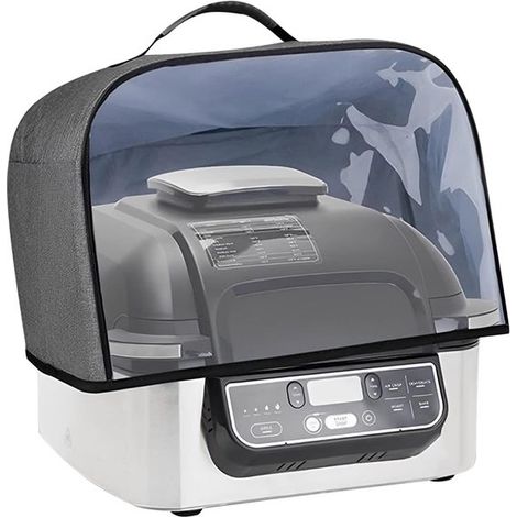 Accessori per friggitrici ad aria: copertura antipolvere, adatta per friggitrici ad aria Ninja Foodi Grill AG301, AG302 e AG400, impermeabile, trasparente (1/5)