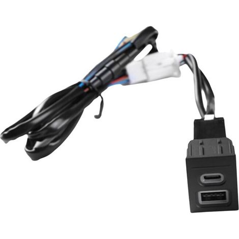 QC3.0 PD Autoladegerät Schnellladeadapter für Handys mit Druckknopf für 2004-2011