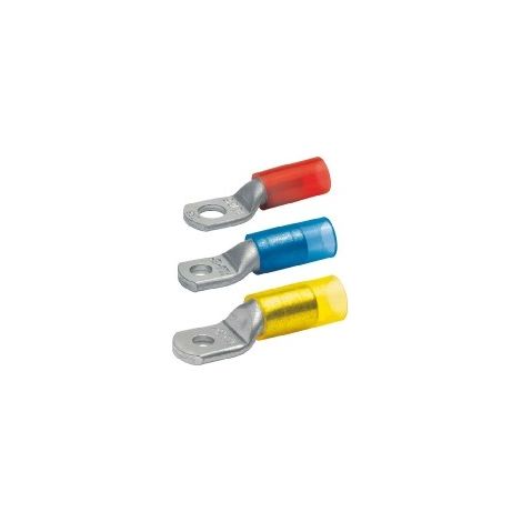 Klauke Rohrkabelschuh 602R8 10qmm isoliert rot E-Cu Rohr 25 Stk (1/2)