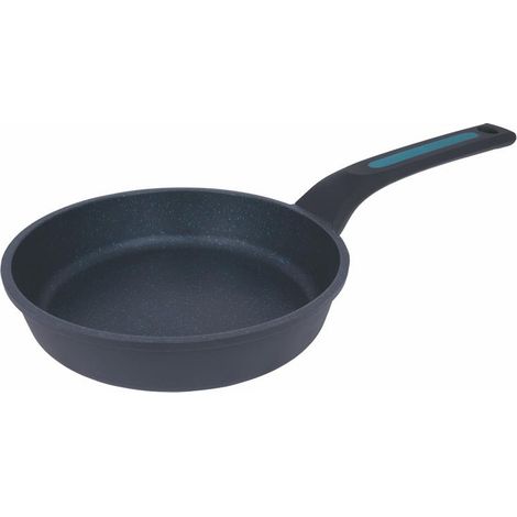 Arcos Serie Thera Padella Antiaderente Alluminio Fuso Adatto a qualsiasi cucina Manico ergonomico in plastica e silicone Lavabile in lavastoviglie Colore Nero e Azzurro (28 cm) (1/5)