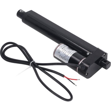 Vérin linéaire électrique 150mm 1000N silencieux étanche IP65 fin de course aluminium (1/5)