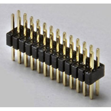 TRU COMPONENTS Stiftleiste (Standard) Anzahl Reihen: 2 Polzahl je Reihe: 20 TC-2506266 1 St.