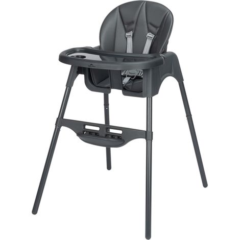 Chaise Haute 2-en-1, Tinted Graphite (1/5)