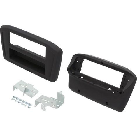 Kit Facade Autoradio KA254 Compatible avec Hyundai i30 ap17 - noir mat
