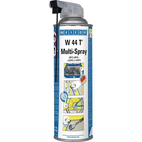Huile multifonctions W 44 T® Multi-Spray 500 ml bombe aérosol WEICON (Par 12) (1/4)
