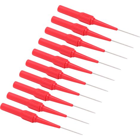 10 sondes de test 0.7mm avec pointes perçantes 4.0mm pour diagnostic électronique et équipement de mesure (1/5)