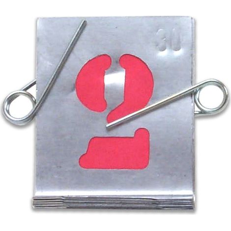 VBW 6565 Stampi Zinco Numeri 40mm