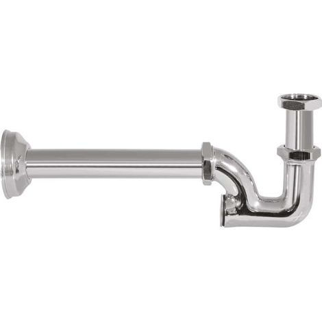 SIFONE PER LAVABO E BIDET CON ISPEZIONE POSTERIORE ""CONCORD"" GHIDINI Ø26 x 250 mm - 1
