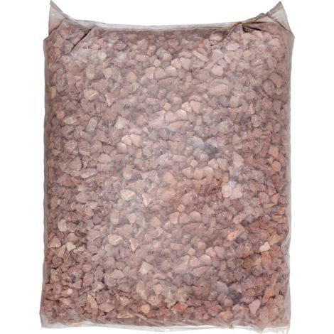 Ghiaia rossa 12/18 mm, sacco da 20 kg Pietra decorativa da giardino Aggregato per giardinaggio Ghiaia per vialetti e spazi (1/5)
