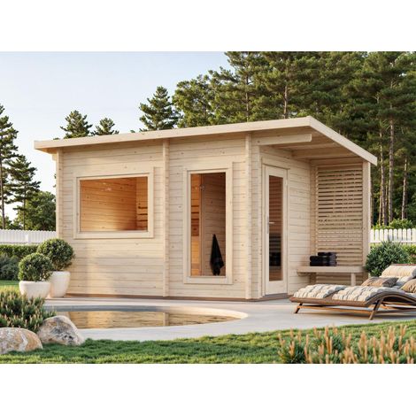 Abri de jardin en bois Sanna 6,8 m7 Naturel (1/5)