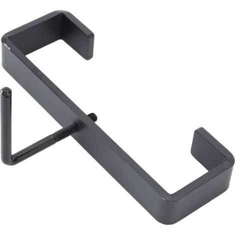 Collier de serrage robuste en acier au carbone pour poteau en béton de 10 cm (4 pouces), idéal pour nichoir ou boîte aux lettres. (1/5)