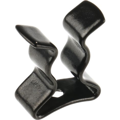 Clip pour tuyau en acier ressort, pour diamètre de tube de 6.35mm ( Prix pour Paquet de 25 )