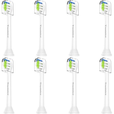 Têtes de Brosse à Dents Compatible avec Brossettes, Mini, Lot de 8 (1/5)