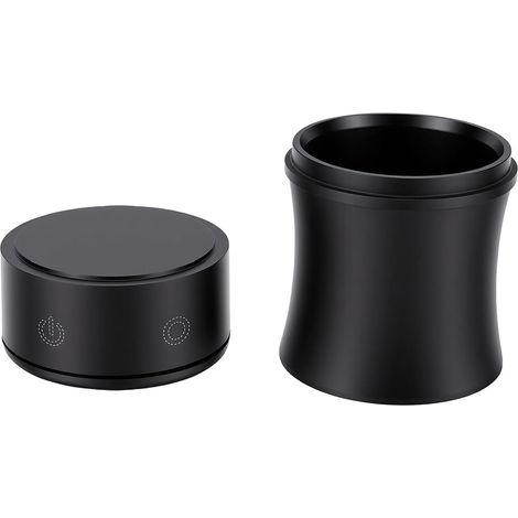 Coffee Measuring Cup with Scale, Digital Coffee Weighing Cup, Portable Bean Doser with Built-in Sensor, LED Display (Black Measuring Cup with Scale, 500g) (1/5)