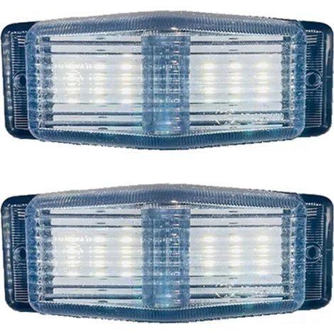 Lot de 2 feux de gabarit à LED pour camion, feu de position avant à double brûleur pour camion, feu de calandre A (1/5)