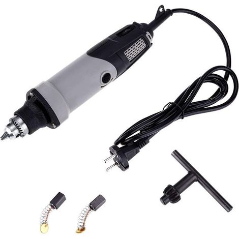 Meuleuse de Matrice, Outil Rotatif Electrique 400W 6 Positions Vitesse Variable Meuleuse de Perceuse Électrique 220V Prise UE (1/5)