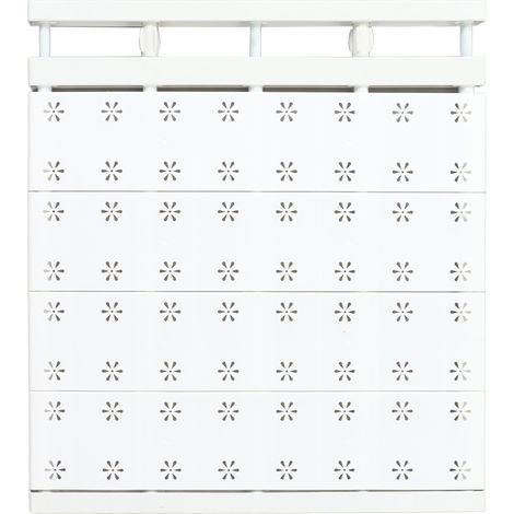 Étagère extensible pour placard, gain de place, sans perçage, grande capacité de charge, séparateurs de vêtements pour la maison, 48-80 cm / 18,9-31,5 pouces (1/5)