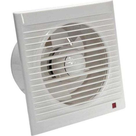 160mm 15W 140m³/h Extractor Fan with Non-Return Valve - for Bathroom, Kitchen, Office, Toilet, Silent (1/4)