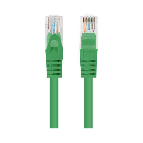Cable de conexión Lanberg UTP cat.6 de 7,5 m, color verde