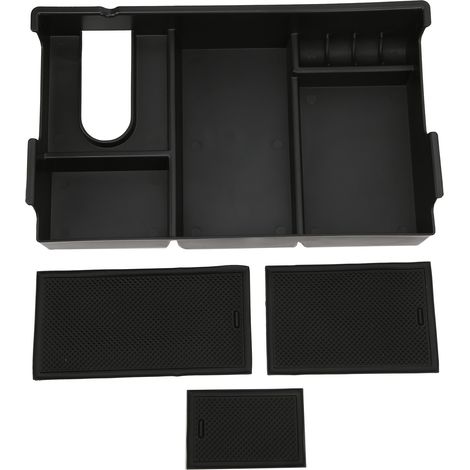Console central organisé antidérapant boîte de rangement accoudoir amovible remplacement pour TUNDRA 2007‑2019 (1/5)