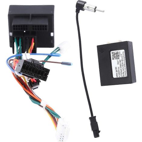 Câble d'alimentation pour autoradio avec boîtier CANBus pour Opel Astra H Zafira B, adaptateur pour installation d'un autoradio Android (1/4)