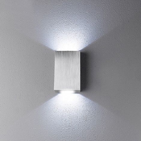 Applique murale petite à LED, veilleuse de chevet de chambre à coucher, lumière blanche lampe créative d'escalier, d'intérieur (1/5)
