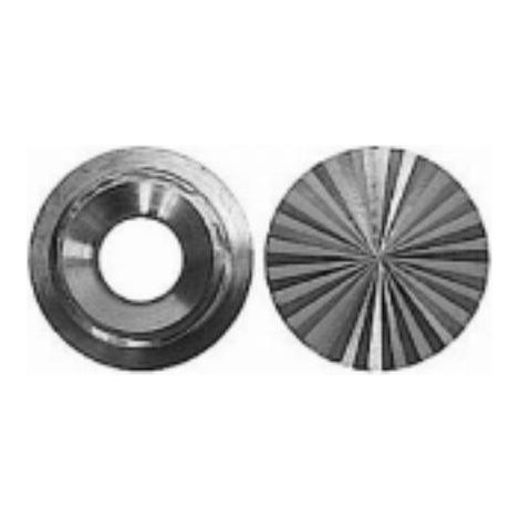 FPLUS embellecedor lapidado niquel 18mm , EMBELLECEDOR DE 18 MM TORNILLOS LAPIDADO CROMO