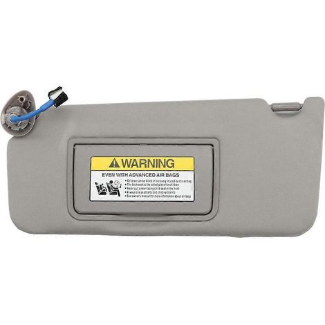 Pare-soleil gauche (côté conducteur) avec miroir, compatible avec Honda Accord 2008-2012 (référence 83280-TA5-A51ZA). (1/5)