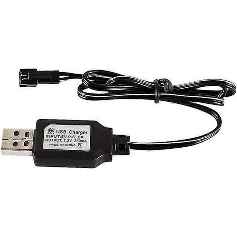 Chargeur USB 7,2 V, câble d'alimentation, pack de batteries Ni-Cd/Ni-MH, adaptateur secteur avec prise SM (1/4)