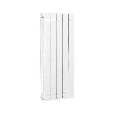 Radiateur eau chaude en aluminium 3 éléments – Hauteur 1800mm – Profondeur 90mm – Puissance 300W/élément – Raccords G1 – Fondi