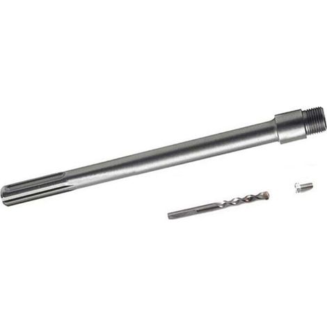 Asta Barra 35 Cm Attacco Grande Max Prolunga Per Fresa Carotatrice Tazza Punte Trapano