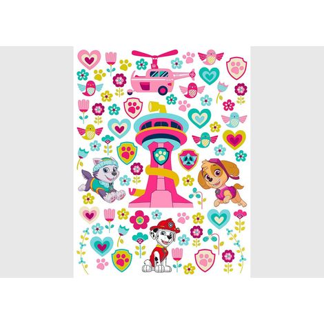 Stickers Pat'Patrouille - Tous les personnages Joyeux - 65x85 cm (1/5)