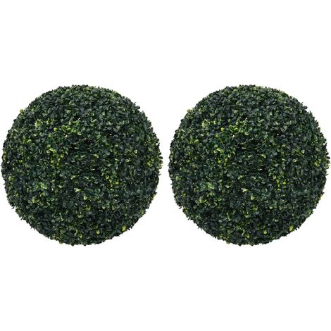 Bolas de boj artificial 2 unidades 52 cm vidaXL