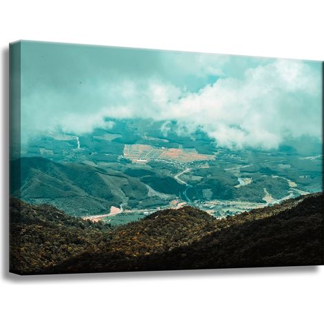 Leinwanddruck Naturlandschaft Hochland 60x40 cm