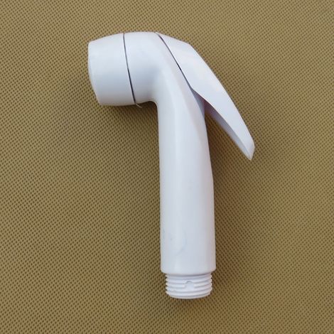 Ensemble de douchette pour WC avec robinet d'arrêt, bidet, douchette à main et petit pommeau de douche (1/5)