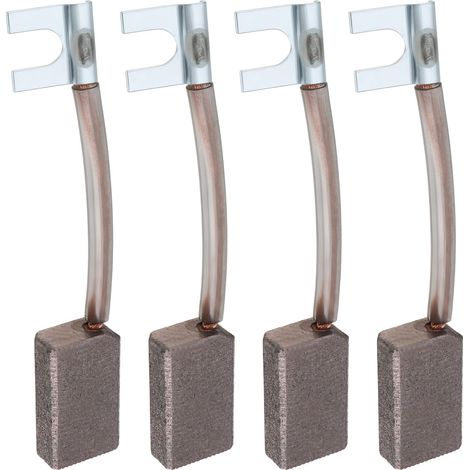 2 Paires Balais de Charbon Perceuse Électrique 70 pour Cent Cuivre 5x10x17mm Compatible avec ASz 648a (1/5)