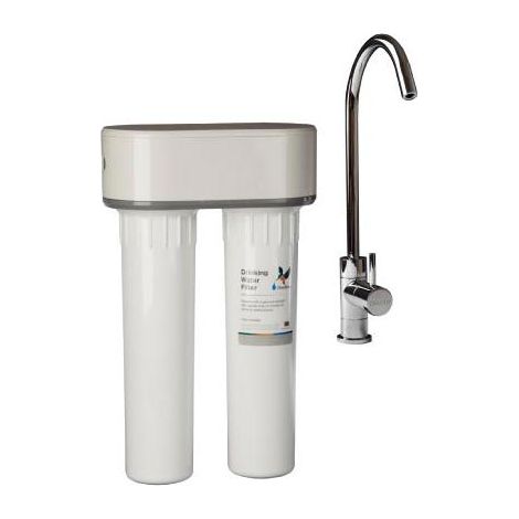 Purificateur d'eau Doulton duo-hip anti fluor sous évier avec robinet eau pure