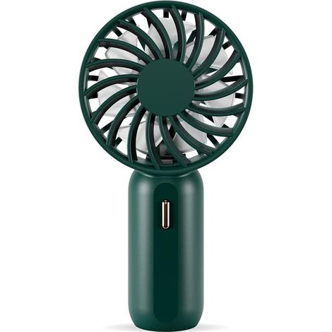 Mini ventilateur portable à 3 vitesses réglables, batterie rechargeable, filaire, silencieux, compatible USB, idéal pour la maison, le bureau et les voyages - Sunny-AquaForge