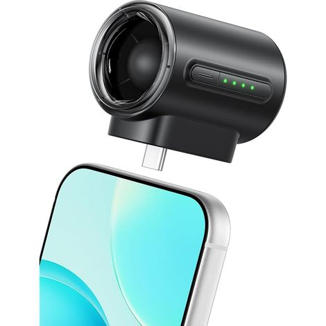 Mini Ventilateur USB C, Puissant 17000 tr/min, 4 Vitesses (1/5)