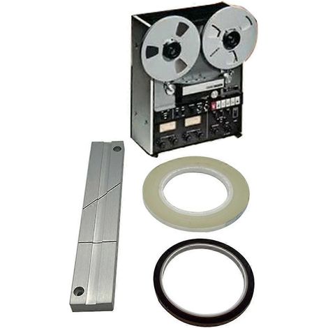 Kit professionnel de raccordement de ruban 1/4 pour bobine ouverte Revoxsonido 1/4. (1/4)