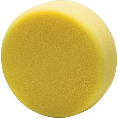Draper 150mm Polishing Sponge Course Hook and Loop Yellow 15cm 6 Inch 01796 (1/5)