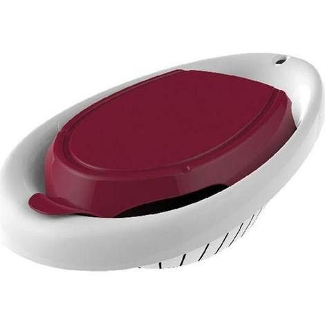 Passoire avec planche à découper - L 47 cm x l 23 cm x H 11,5 cm - Coloris aléatoire - Livraison gratuite