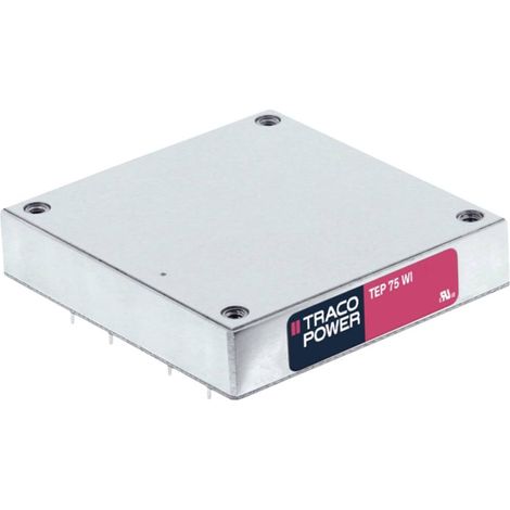 TracoPower TEP 75-2412WI Modulo convertitore DC/DC 24 V/DC 12 V/DC 6.3 A 75 W Num. uscite: 1 x Contenuto 1 pz. (1/4)