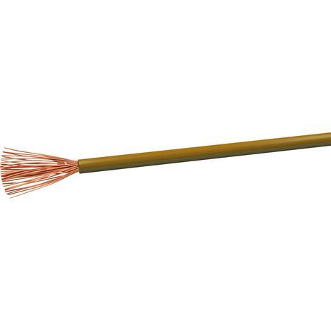 VOKA Kabelwerk H07VK15BR Schlauchleitung H07V-K 1 x 1.50 mm² Braun 100 m