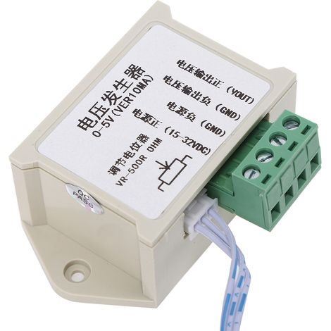Potentiomètre de régulation de tension réglable 0-5 V CC pour automate programmable industriel (1/5)