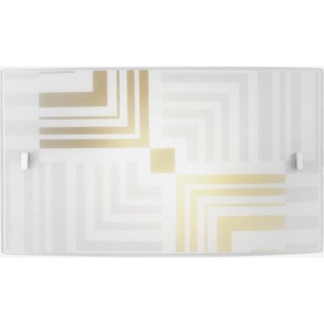 Wandleuchte aus dekoriertem Glas Seventy (1/3)