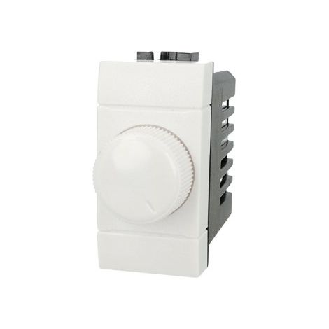 Regolatore Dimmer A Manopola 220V Bianco Compatibile Bticino Living (1/3)